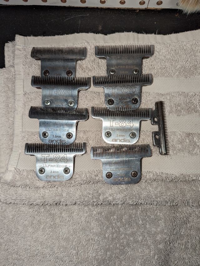 Andis clipper blades sharpened for groomers